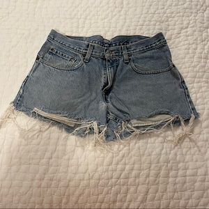 Vintage Levi’s 550 cutoffs (mens sizing)